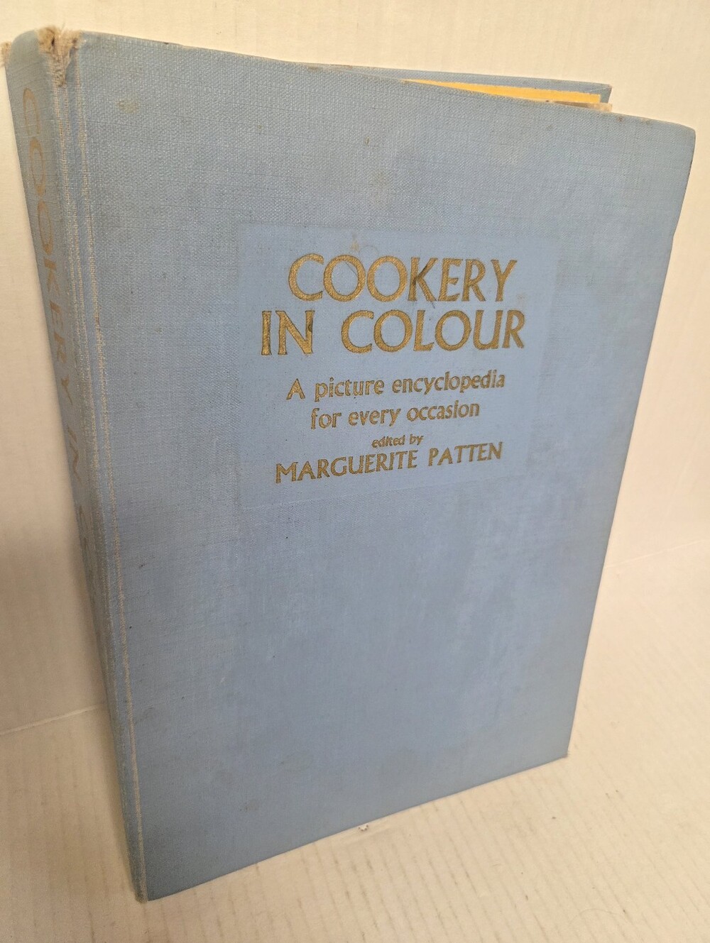 Vintage Marguerite Patten (Ed) Cookery in Colour A Picture Encyclopedia Book
